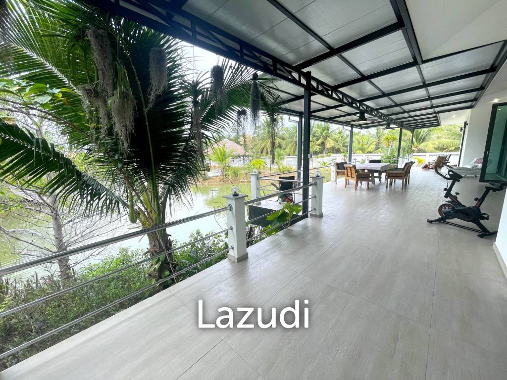 7,790 sq m plot of land / private fish pond / 420 sq m living and terrace space
