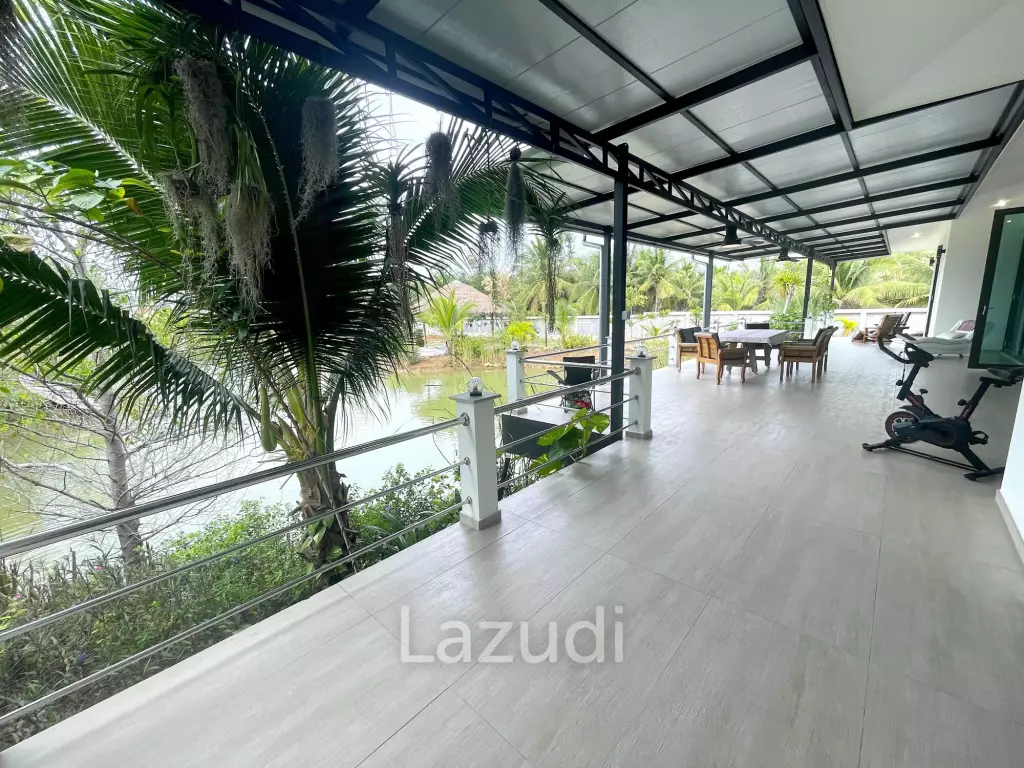 7,790 sq m plot of land / private fish pond / 420 sq m living and terrace space