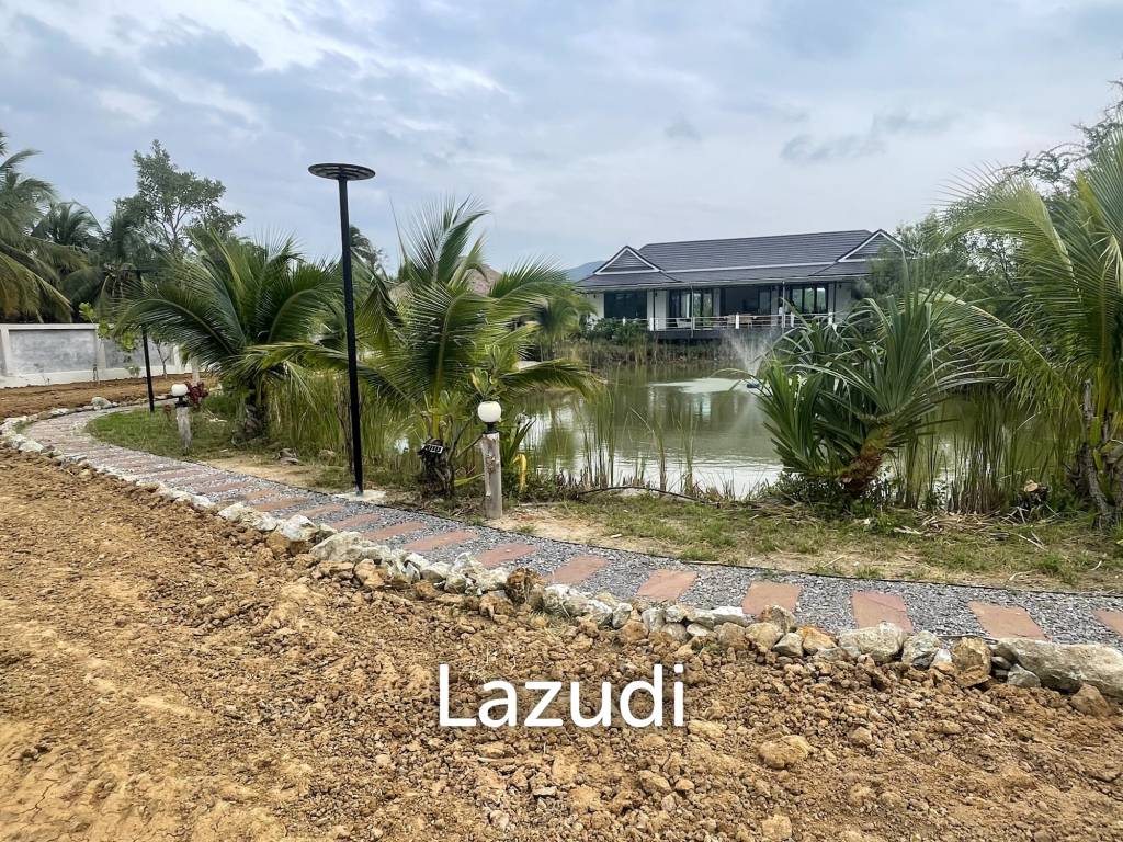 7,790 sq m plot of land / private fish pond / 420 sq m living and terrace space