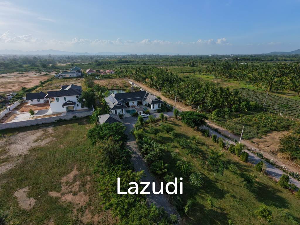7,790 sq m plot of land / private fish pond / 420 sq m living and terrace space