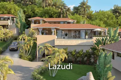 Contemporary Boutique 2-Bed Villas Mountain & Sea View in Lamai