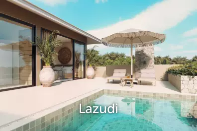 Contemporary Boutique 3-Bed Villas Mountain & Sea View in Lamai