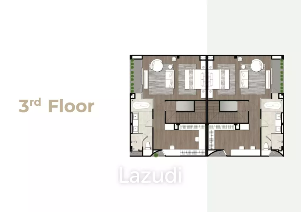 4 Bed 5 Bath Townhouse For Sale in Providence Lane Lasalle