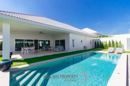 195 sqm pool villa in Thap Tai Hua Hin MeeDee Homes