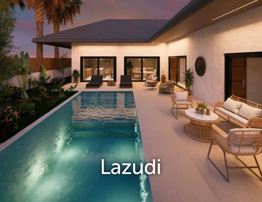 2-Bedroom Tropical Villa in Peaceful Lamai Greenery