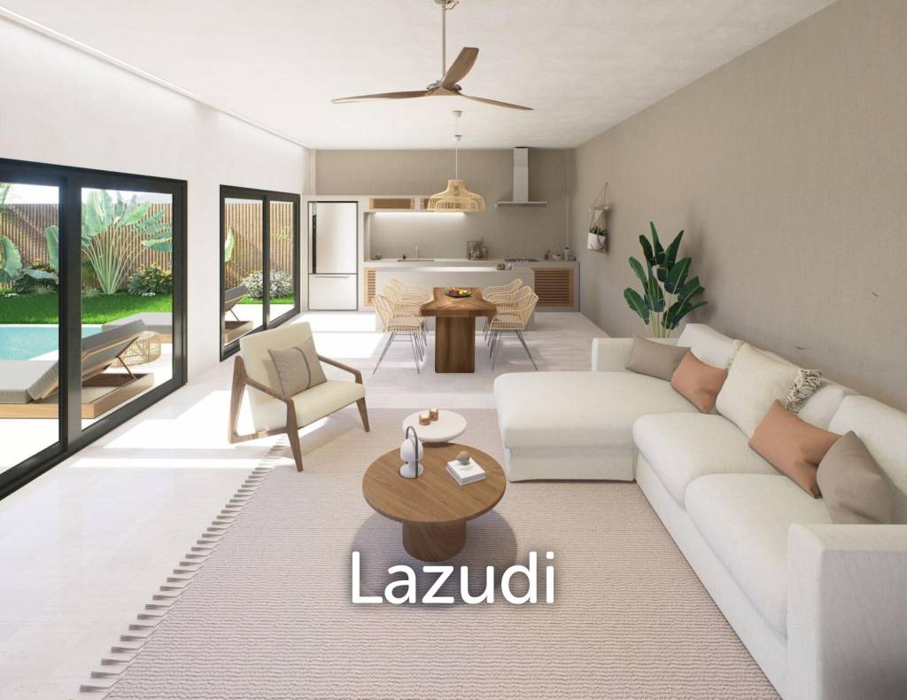 2-Bedroom Tropical Villa in Peaceful Lamai Greenery