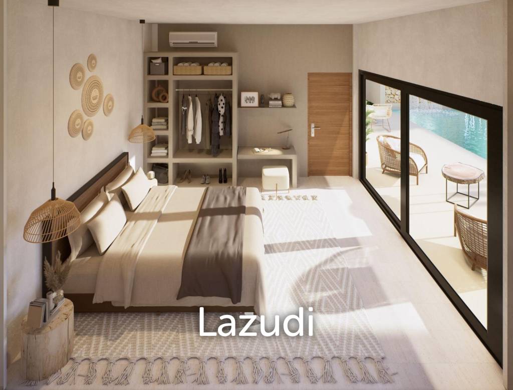 3-Bedroom Tropical Villa in Peaceful Lamai Greenery