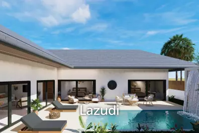 3-Bedroom Tropical Villa in Peaceful Lamai Greenery