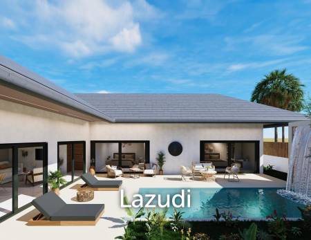 3-Bedroom Tropical Villa in Peaceful Lamai Greenery