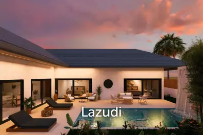 3-Bedroom Tropical Villa in Peaceful Lamai Greenery