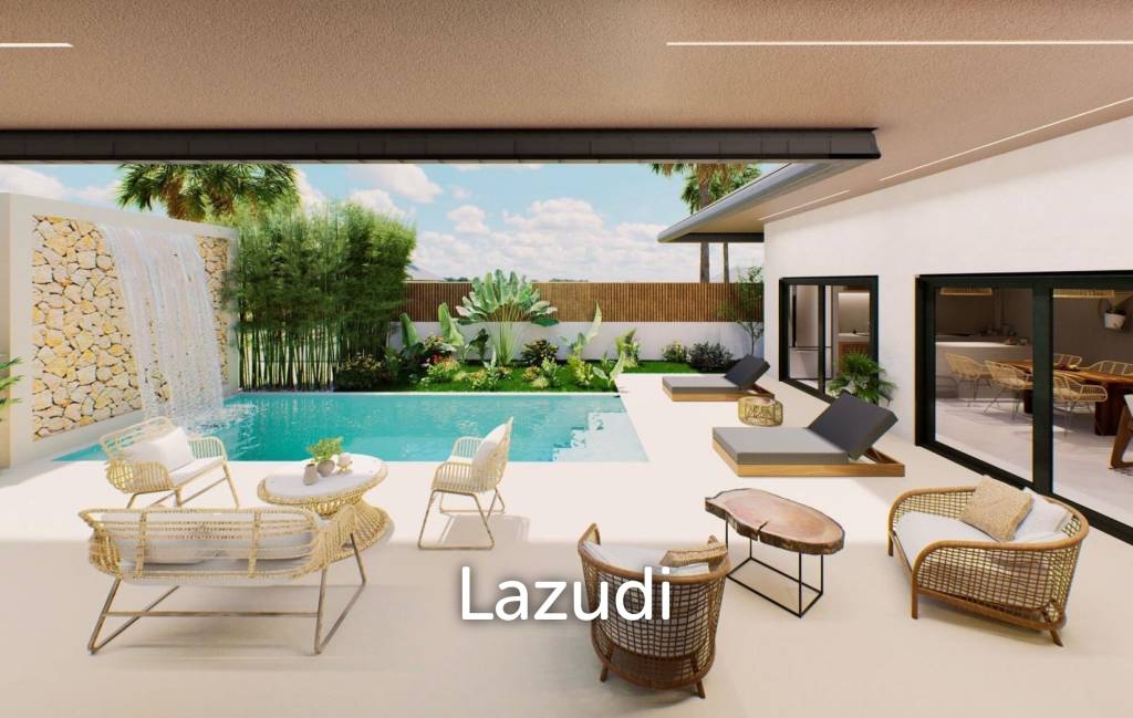 3-Bedroom Tropical Villa in Peaceful Lamai Greenery