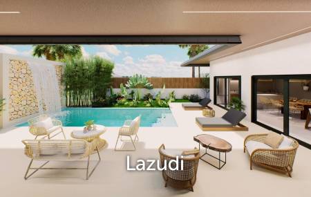 3-Bedroom Tropical Villa in Peaceful Lamai Greenery