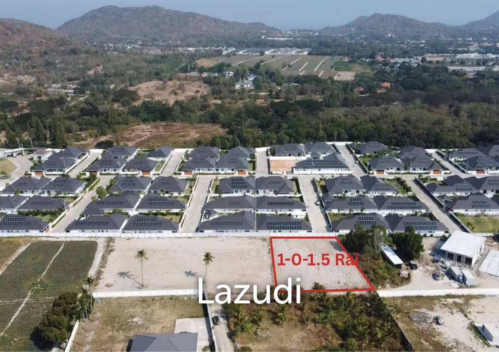1-0-1.5Rai Residential Land Near The Cloud 2 in Hin Lek Fai Hua Hin
