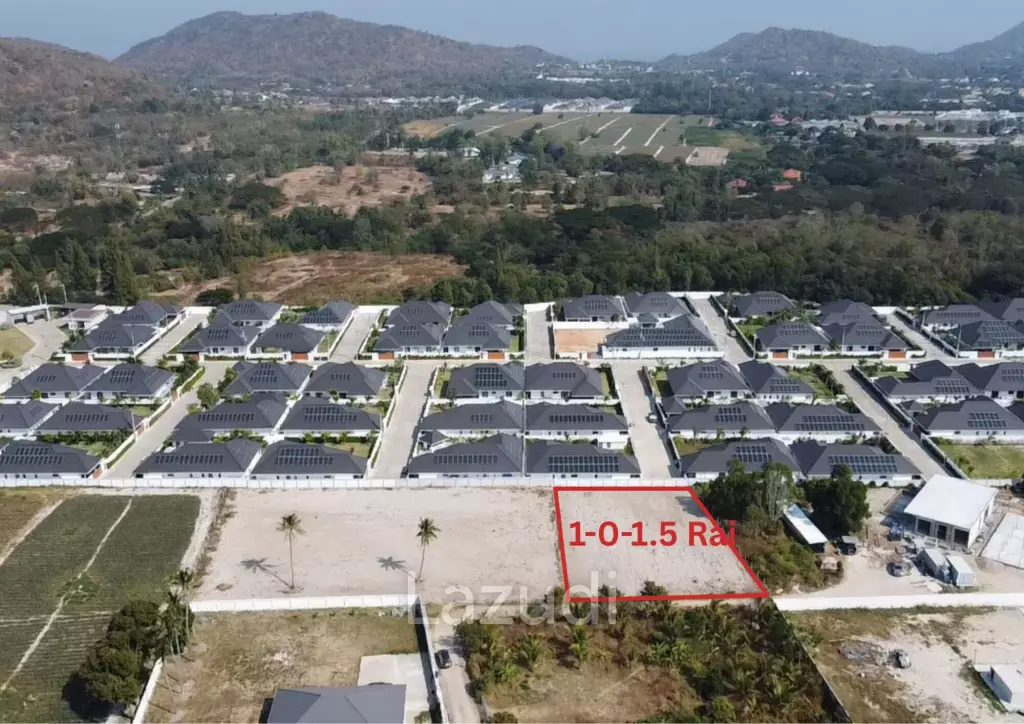 1-0-1.5Rai Residential Land Near The Cloud 2 in Hin Lek Fai Hua Hin