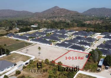 1-0-1.5Rai Residential Land Near The Cloud 2 in Hin Lek Fai Hua Hin