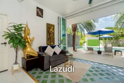 Modern 3-Bedroom Private Pool Villa near Nai Harn Beach for Rent