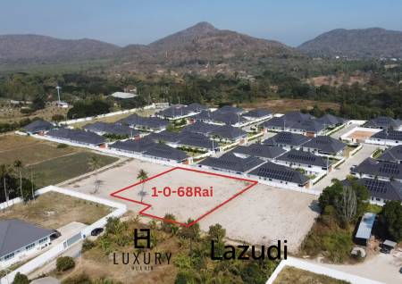 1-0-68 Rai land in Hin Lek Fai Hua Hin near Black Mountain