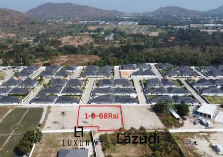 1-0-68 Rai land in Hin Lek Fai Hua Hin near Black Mountain