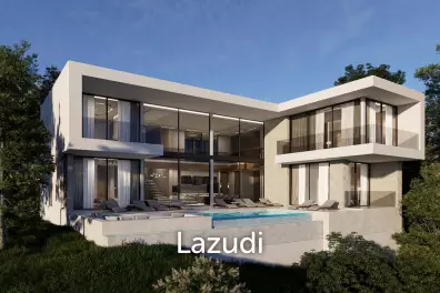 Ultra-Luxury 4-Bedroom Sea View Villa in Bophut Hills