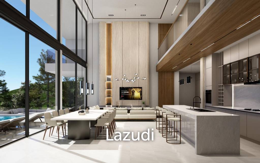 Ultra-Luxury 4-Bedroom Sea View Villa in Bophut Hills