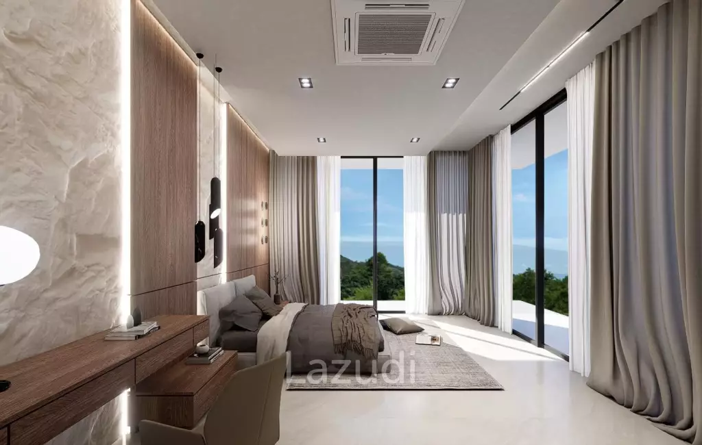 Ultra-Luxury 4-Bedroom Sea View Villa in Bophut Hills