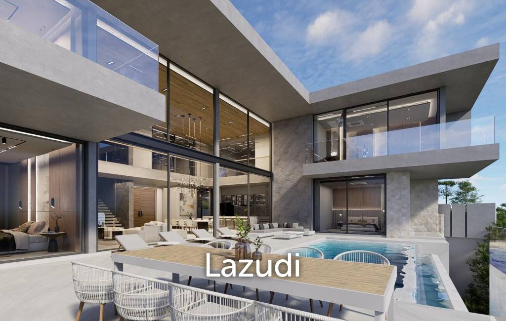 Ultra-Luxury 4-Bedroom Sea View Villa in Bophut Hills