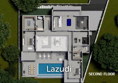 Ultra-Luxury 4-Bedroom Sea View Villa in Bophut Hills