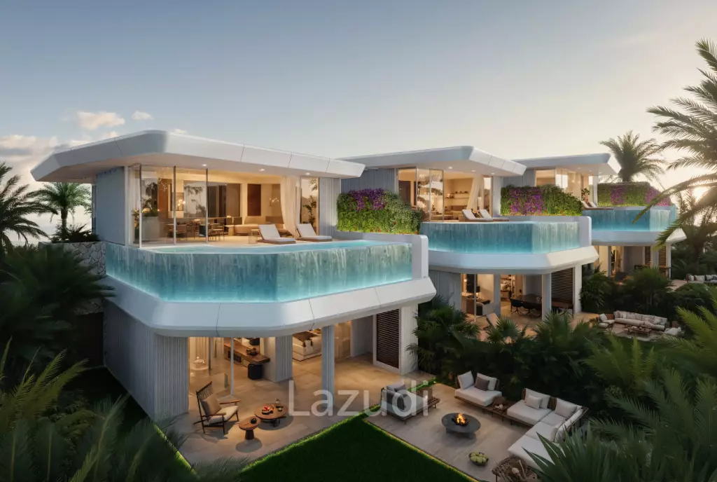 The Crest | Modern 3-Bedroom Villas with Beachfront Facilities