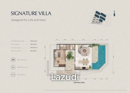 The Crest | Modern 3-Bedroom Villas with Beachfront Facilities