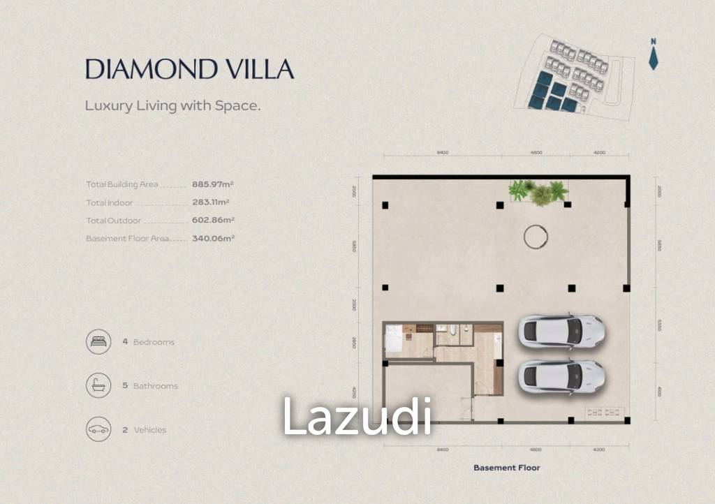 The Crest | Modern 4-Bedroom Sea View Villas with Beachfront Facilities