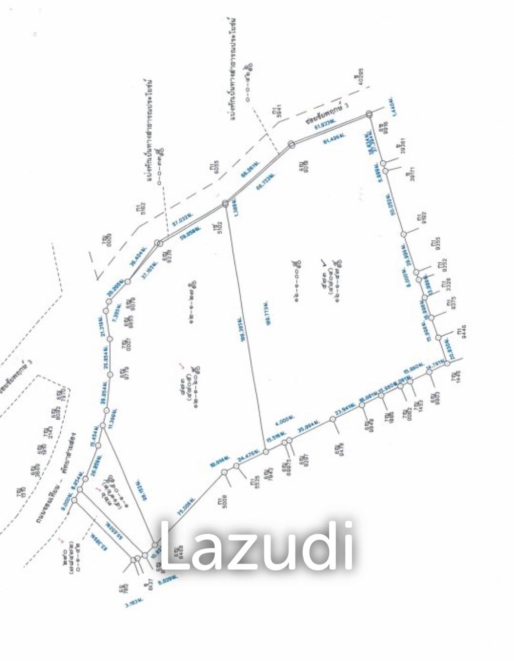30.5 Rai Prime Development Land on Jomtien Second Road