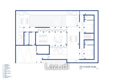 New Modern House 5 bedroom pool villa in Thap Tai Hua Hin