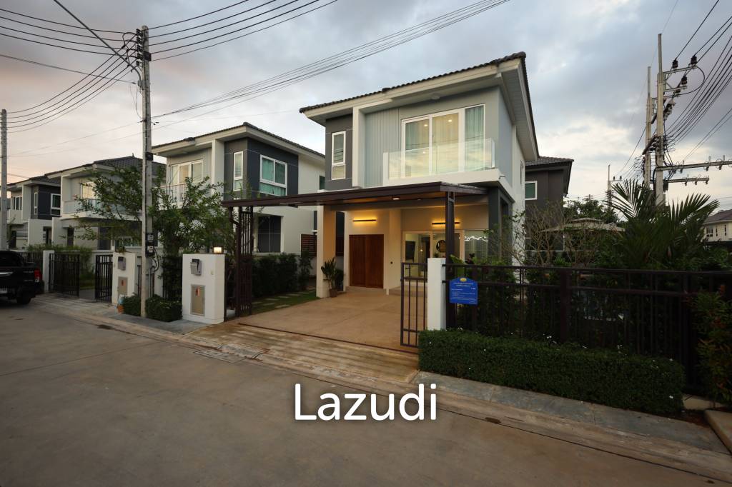 Brand-New 2-Storey House with Private Pool for Rent & Sale in Chalong
