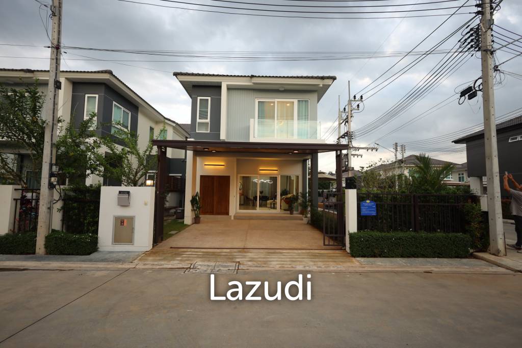 Brand-New 2-Storey House with Private Pool for Rent & Sale in Chalong