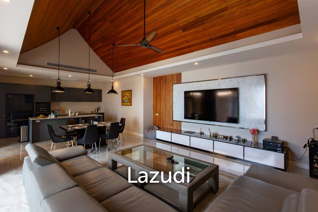 Elevated 3-Bedroom Sea View Villa in Chaweng with Private Pool