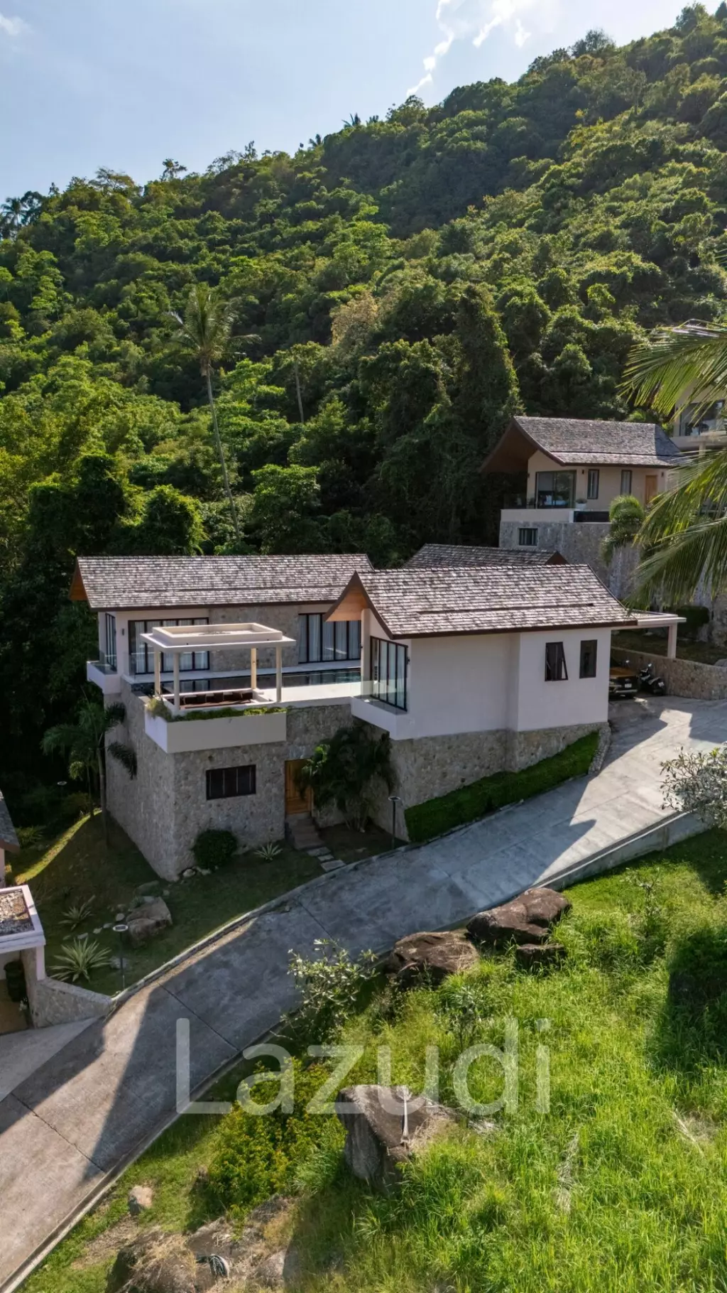 Elevated 3-Bedroom Sea View Villa in Chaweng with Private Pool