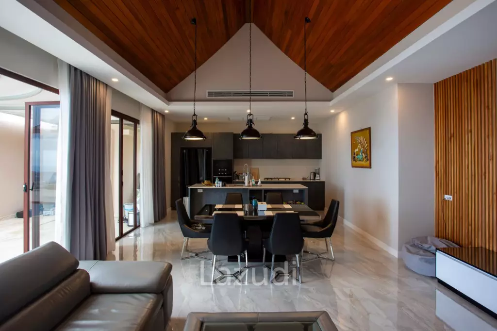 Elevated 3-Bedroom Sea View Villa in Chaweng with Private Pool