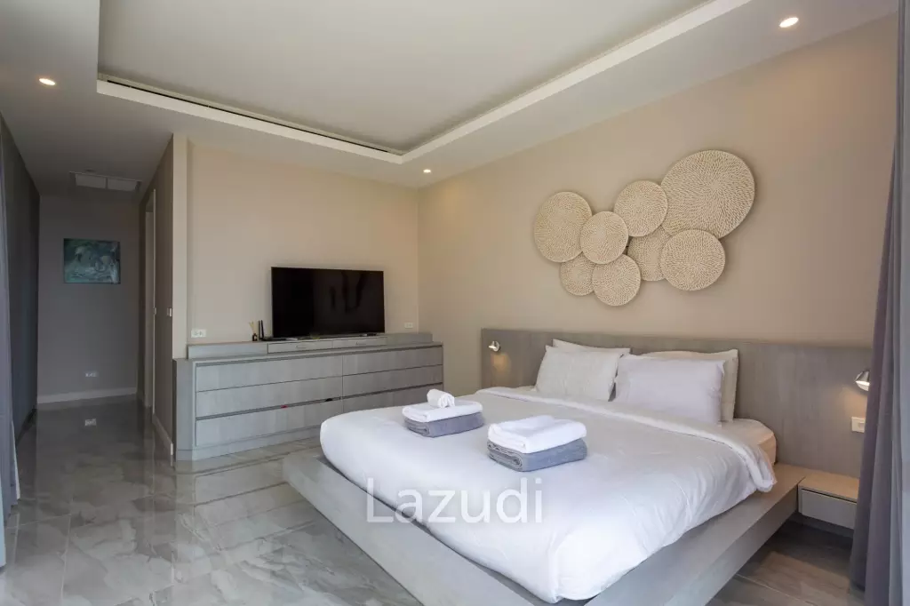 Elevated 3-Bedroom Sea View Villa in Chaweng with Private Pool