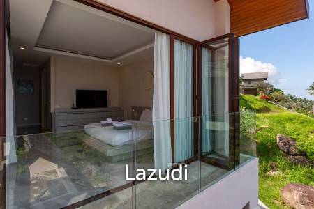Elevated 3-Bedroom Sea View Villa in Chaweng with Private Pool