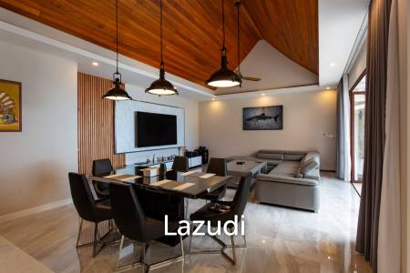 Elevated 3-Bedroom Sea View Villa in Chaweng with Private Pool