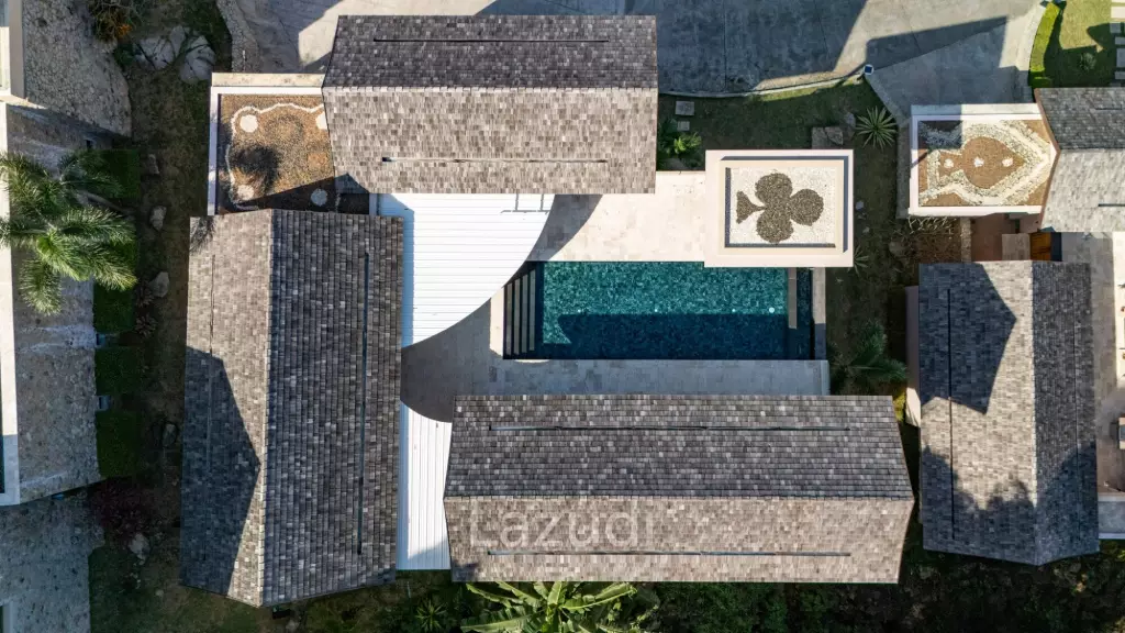 Elevated 3-Bedroom Sea View Villa in Chaweng with Private Pool