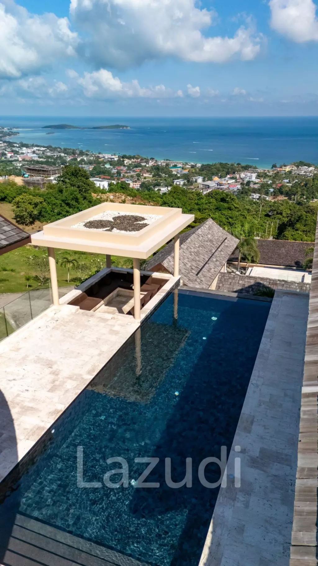 Elevated 3-Bedroom Sea View Villa in Chaweng with Private Pool