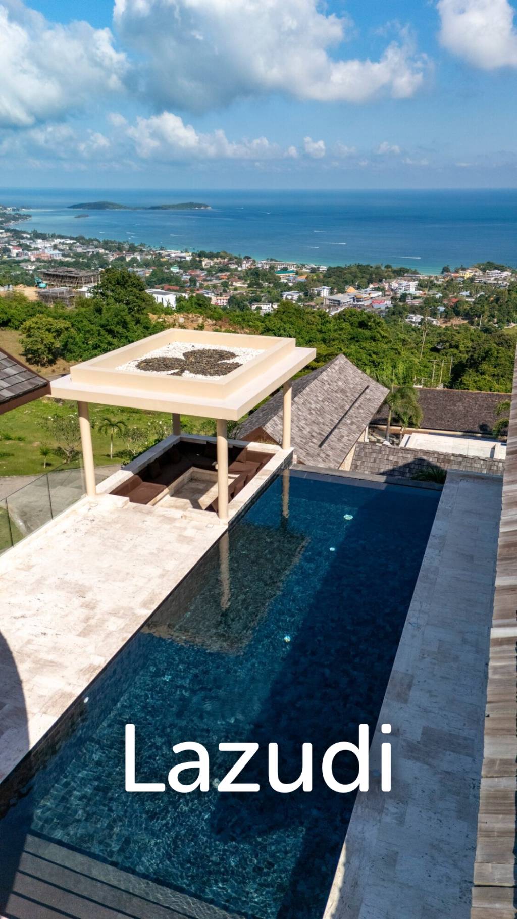 Elevated 3-Bedroom Sea View Villa in Chaweng with Private Pool
