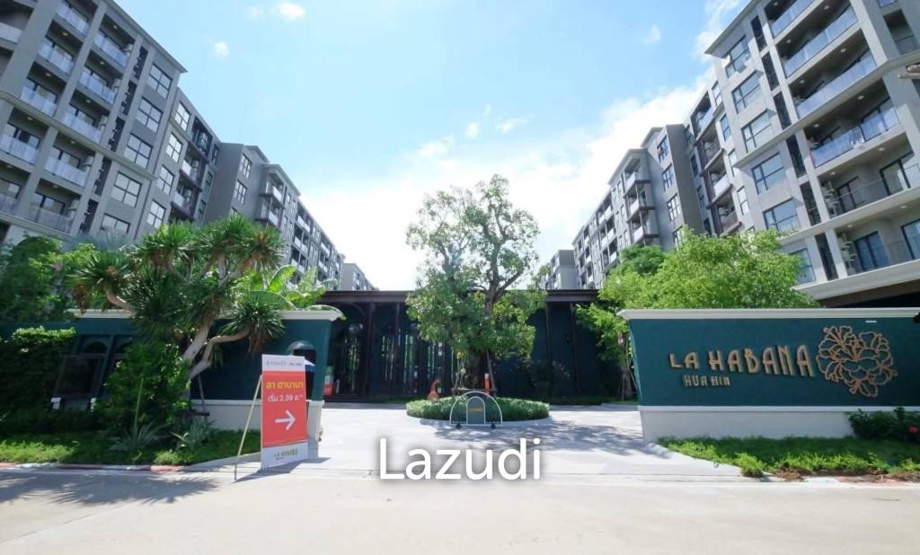 25 sqm High Floor Condo at La Habana Hua Hin