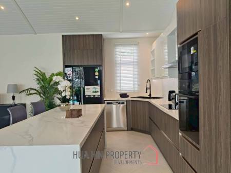 New Custom Model pool villa with solar in Thap Tai Hua Hin