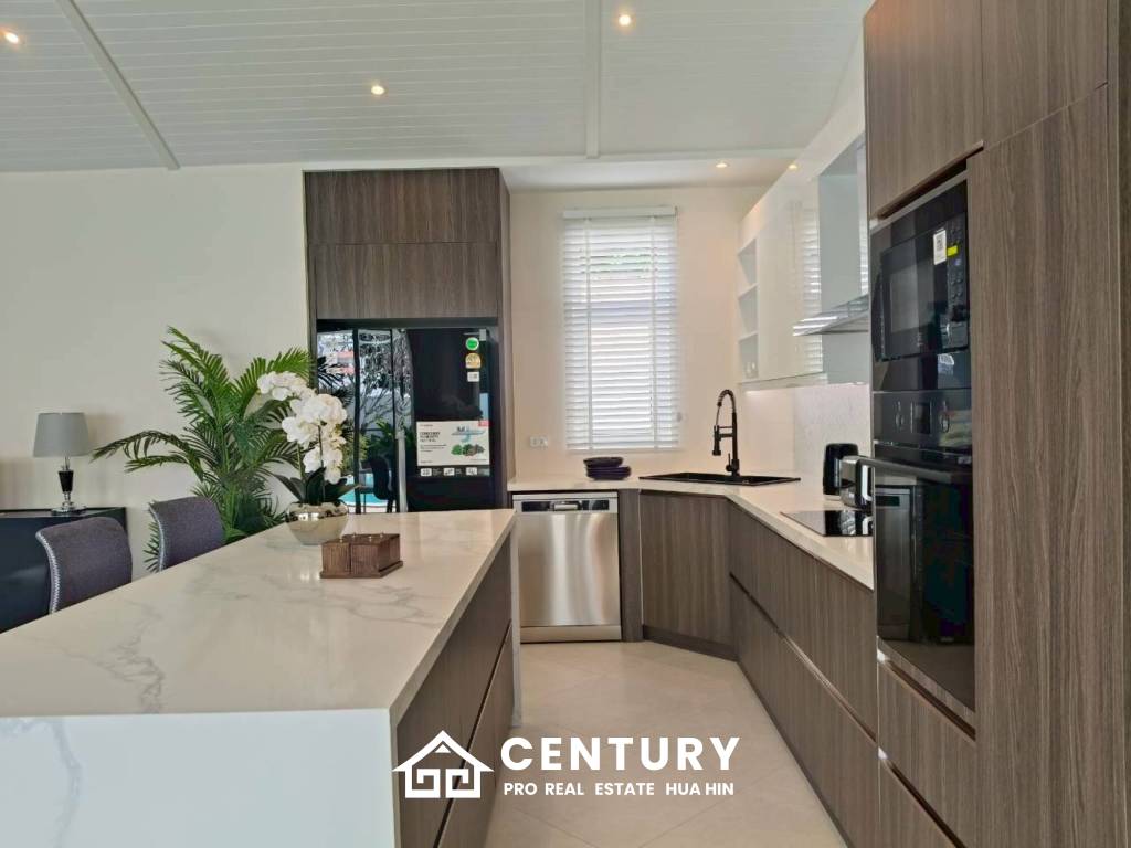 New Custom Model pool villa with solar in Thap Tai Hua Hin