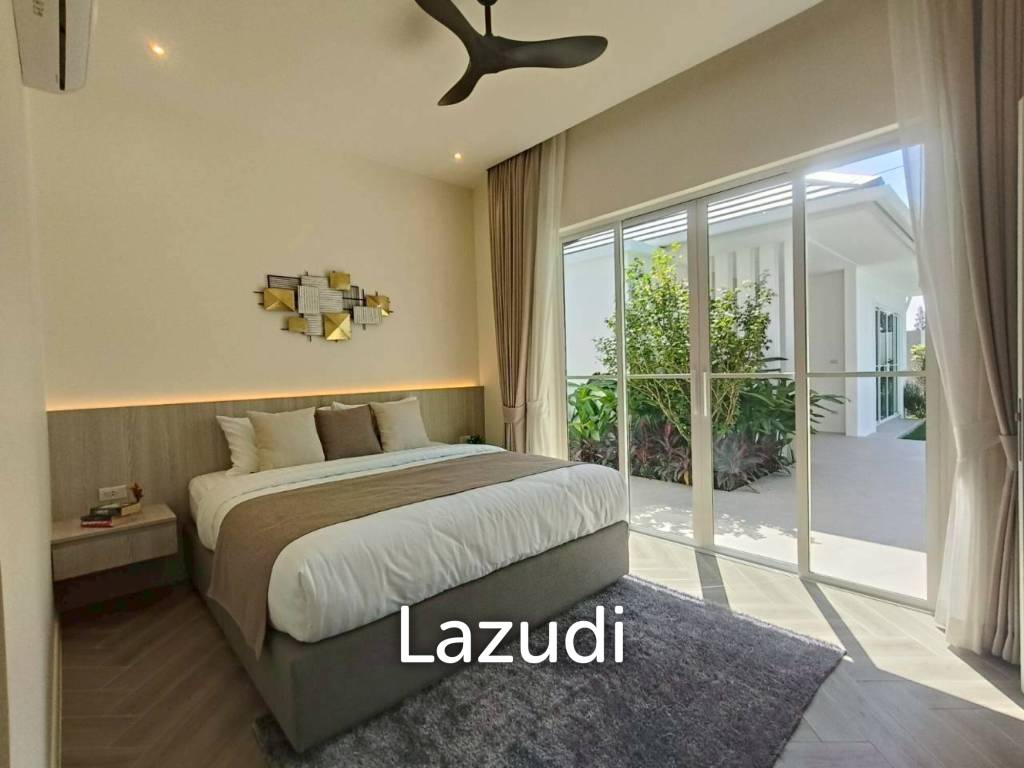 New Custom Model pool villa with solar in Thap Tai Hua Hin