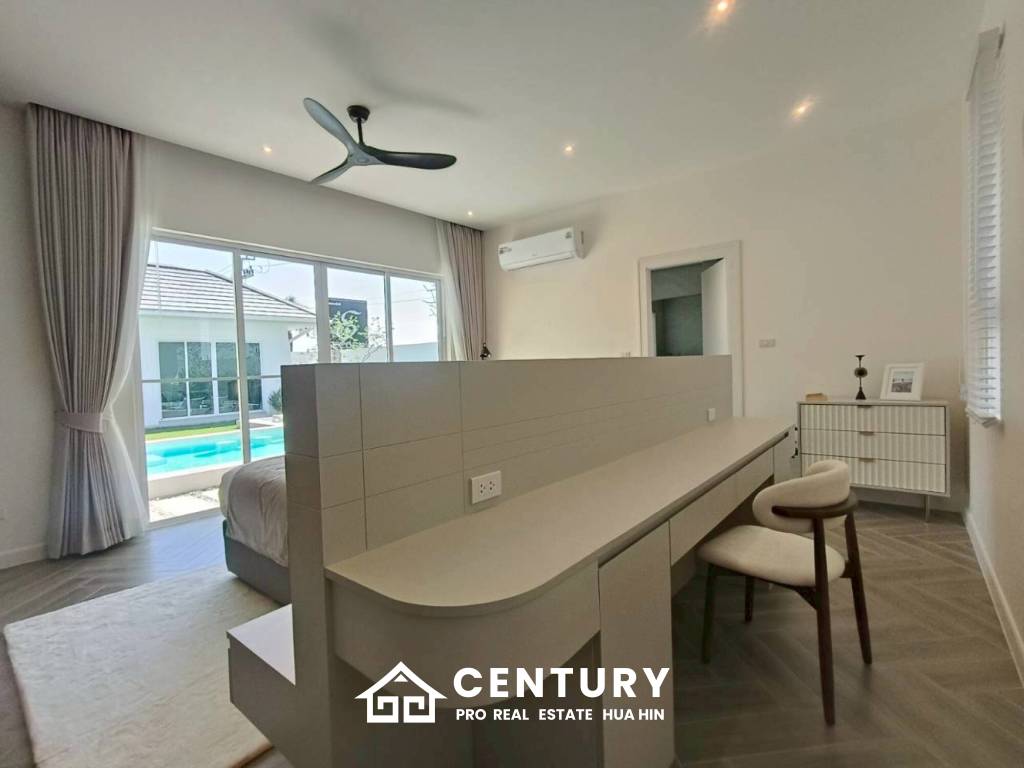 New Custom Model pool villa with solar in Thap Tai Hua Hin