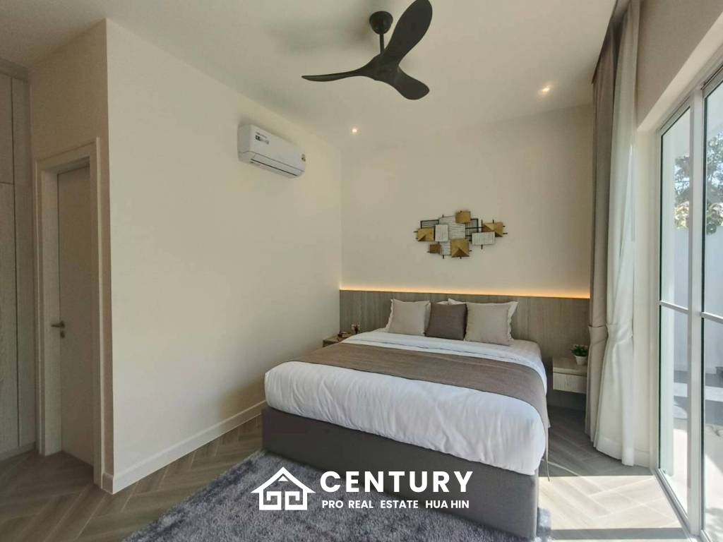 New Custom Model pool villa with solar in Thap Tai Hua Hin