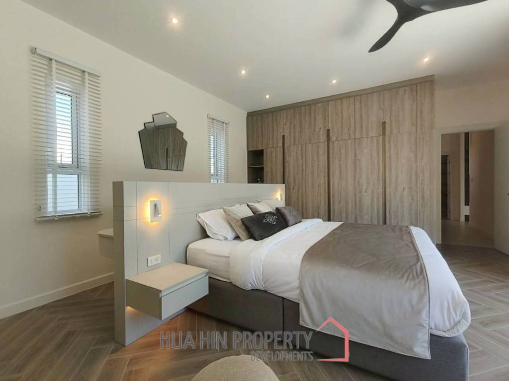 New Custom Model pool villa with solar in Thap Tai Hua Hin